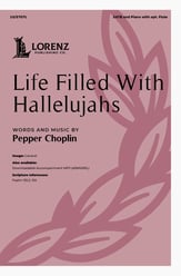 Life Filled With Hallelujahs SATB choral sheet music cover